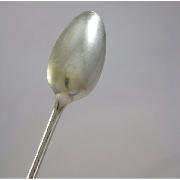 Antique Fairfield Silverplate Iced Tea Spoon Alpha c. 1915 - Picture 6 of 9